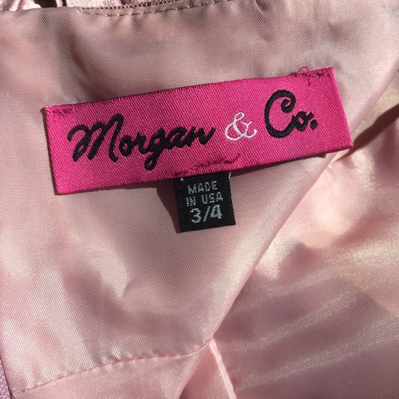 Junior's rose gold halter dress - Picture 3 of 4